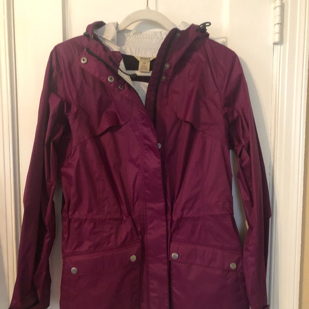Duluth Trading Company Magenta Pink Rain Jacket